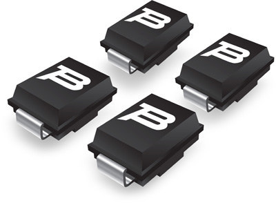 LSPxxxAJR components from Bourns are supplied in compact SMA packaging LSPxxxAJR components from Bourns